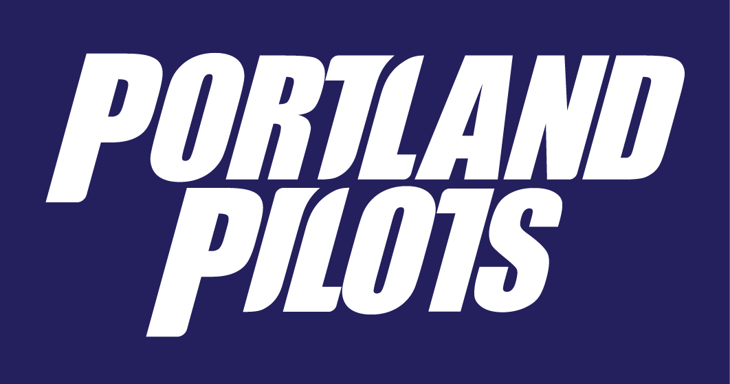 Portland Pilots 2006-2013 Wordmark Logo 02 iron on paper